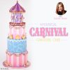 Whimsical Carnival Carousel Cake
  Pictorial