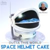 Don't Fear the Sphere Series Part 3:
  Space Astronaut Helmet Birthday Cake with Mike McCarey